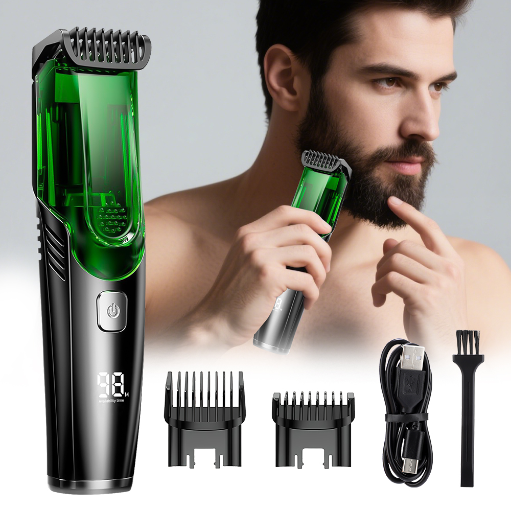 Men'S Grooming Hair And Body Wash - Alat Cukur Jenggot Pria Tanpa Kabel,