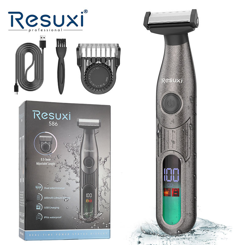 Men'S Grooming Hair And Body Wash - Resuxi 586 Premium Alat Cukur Pria
