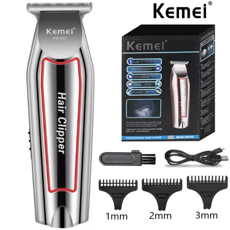 Men'S Grooming Hair And Body Wash - Kemei KM-032 Pemangkas Rambut Elektrik untuk