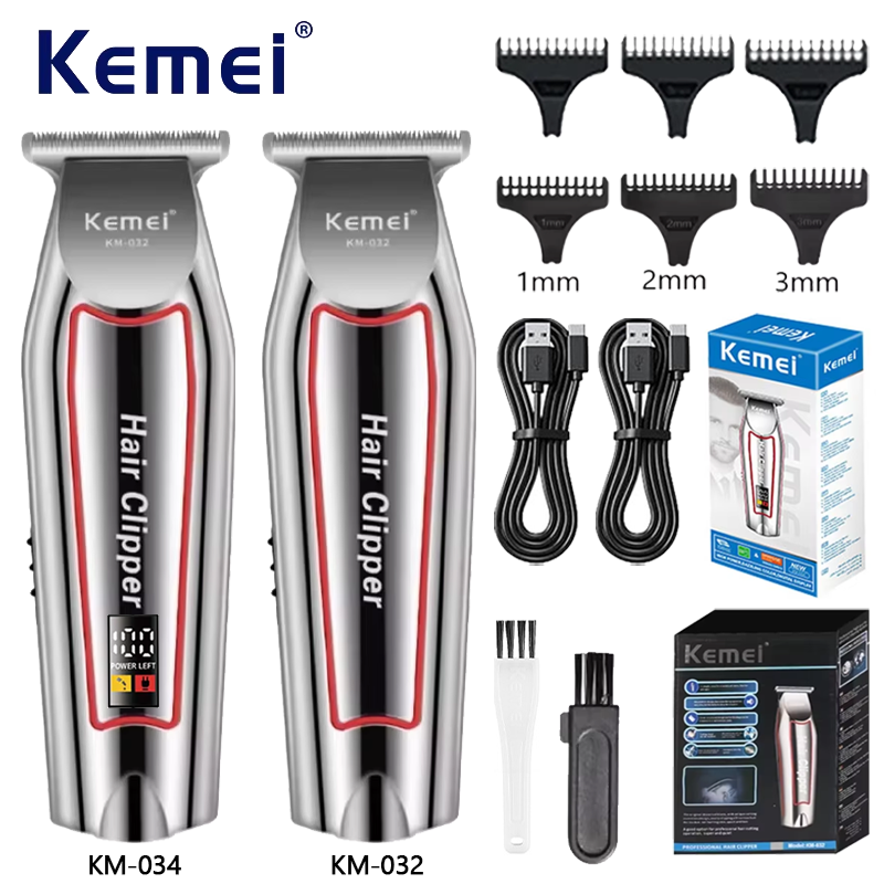 Men'S Grooming Hair And Body Wash - Kemei alat cukur rambut elektrik, mesin