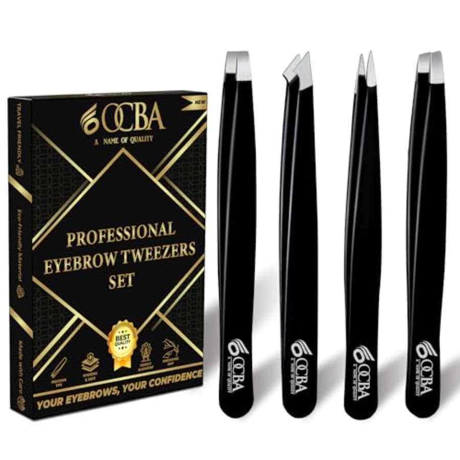 Men'S Grooming Facial - 4 Buah Pinset untuk Rambut Wajah