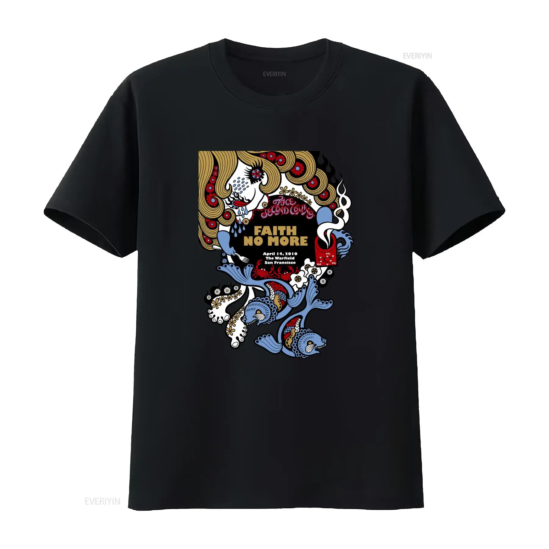 Face Wash Mens - Kaos Faith No More T Shirt