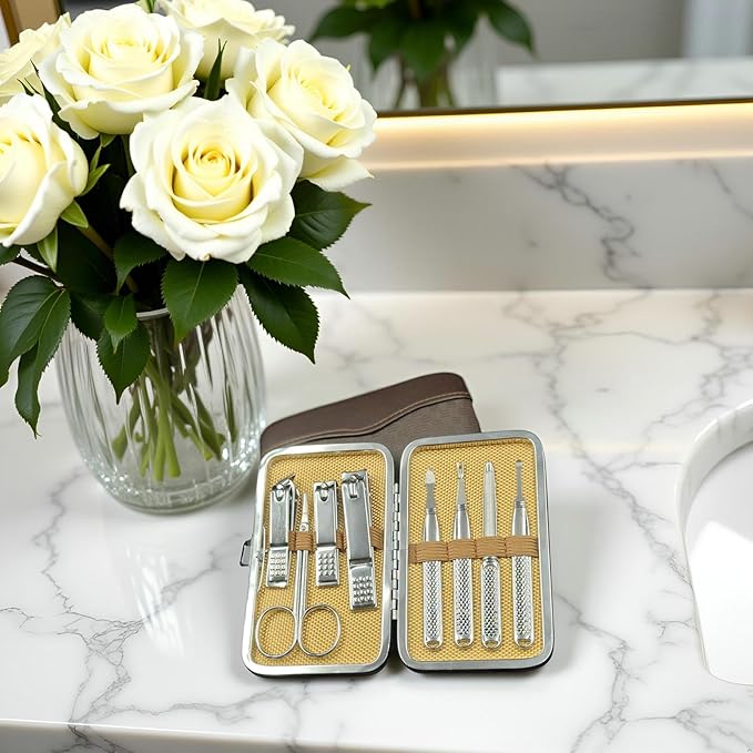 Set Manikur untuk Pria dan Wan - Mens Grooming Kit Case ulasan dan harga