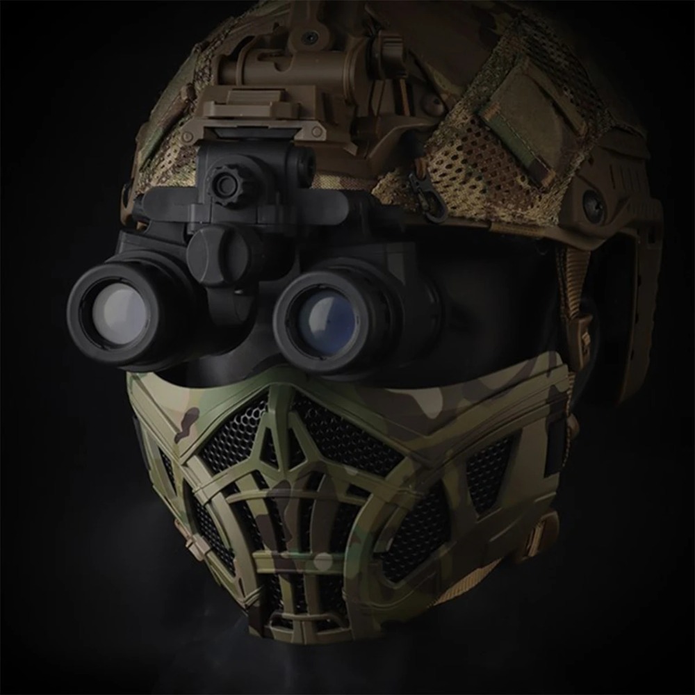 Masker Wajah setengah Airsoft  - Face Wash Mens ulasan dan harga