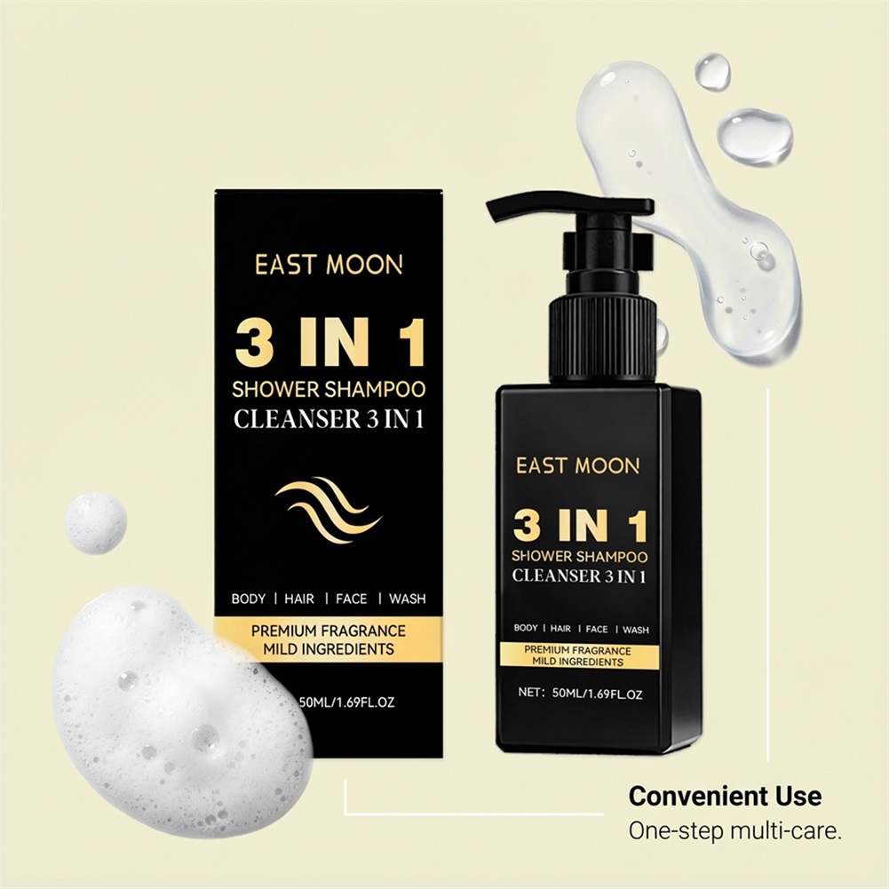 50Ml 3 In 1 Sampo Pembersih Wa - Face Wash Mens ulasan dan harga