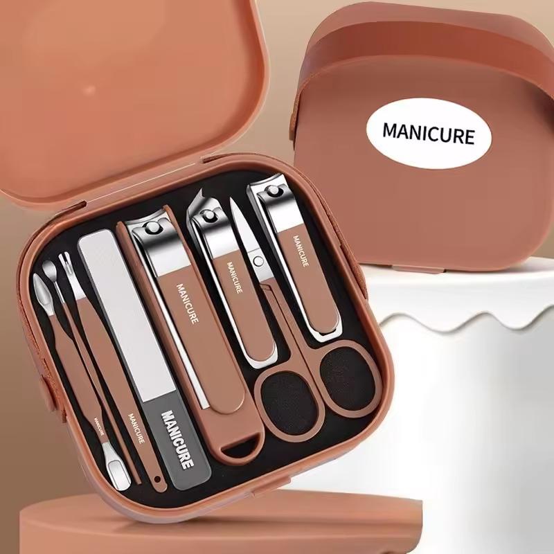 Kit Perawatan Kuku Set Manikur - Mens Grooming Kit Case ulasan dan harga