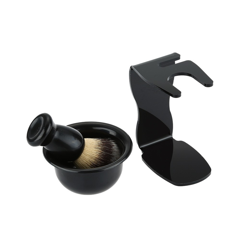 Sikat Cukur dan Mangkuk dengan - Men'S Grooming Facial ulasan dan harga