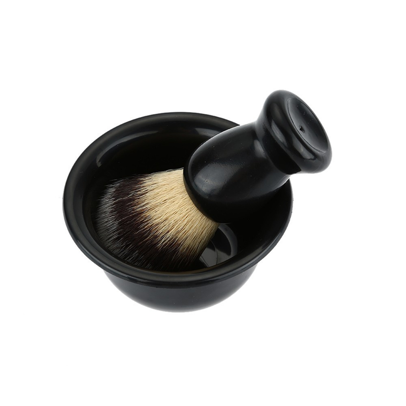 Sikat Cukur dan Mangkuk dengan - Men'S Grooming Facial ulasan dan harga