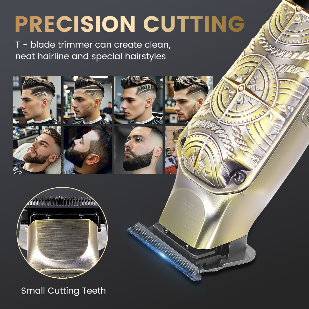 Hatteker Retro Hair Trimmer un - Men'S Grooming Hair And Body Wash ulasan dan harga
