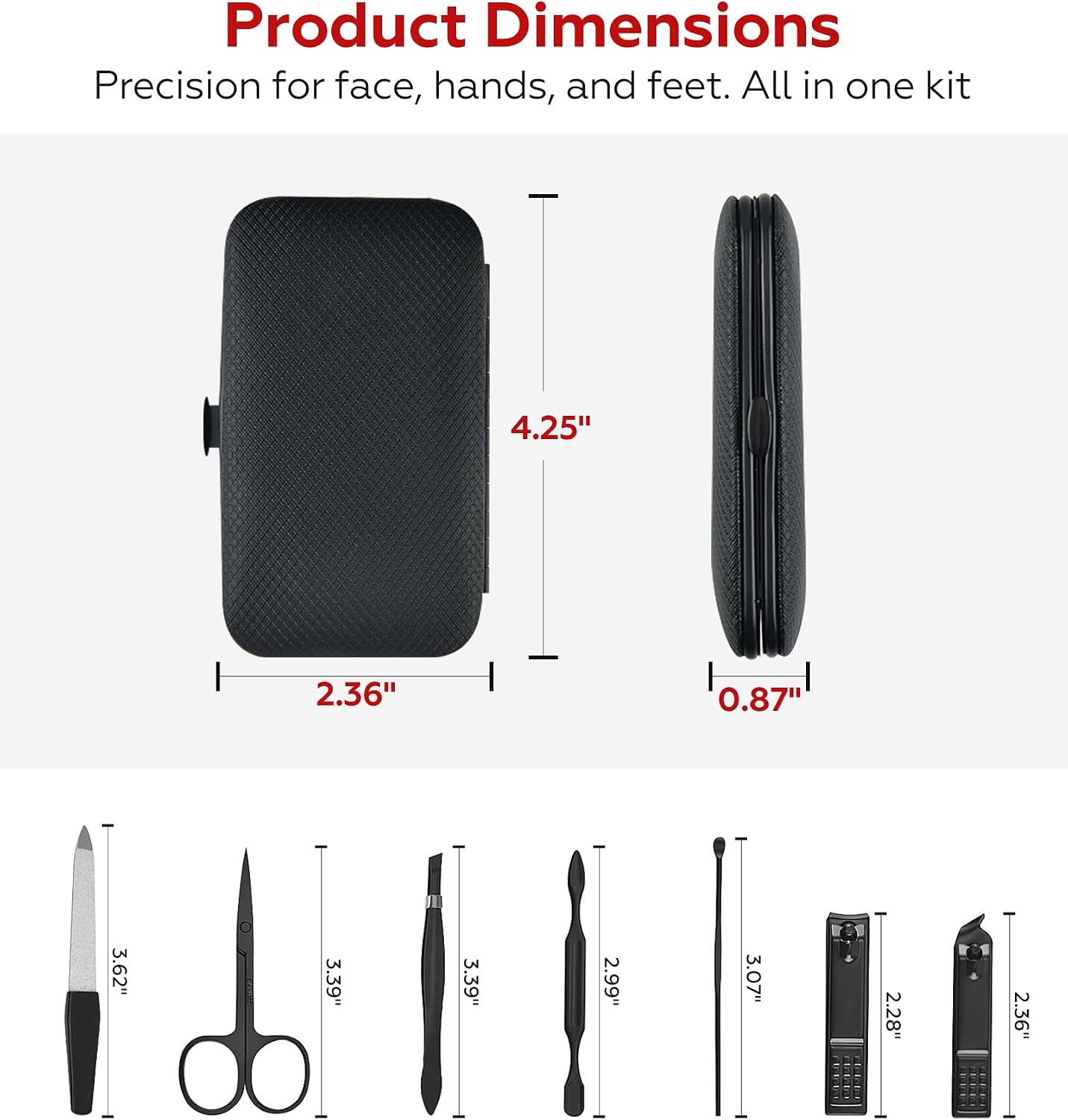 Hadiah untuk Ayah Pria, Set Ma - Mens Grooming Kit Case ulasan dan harga