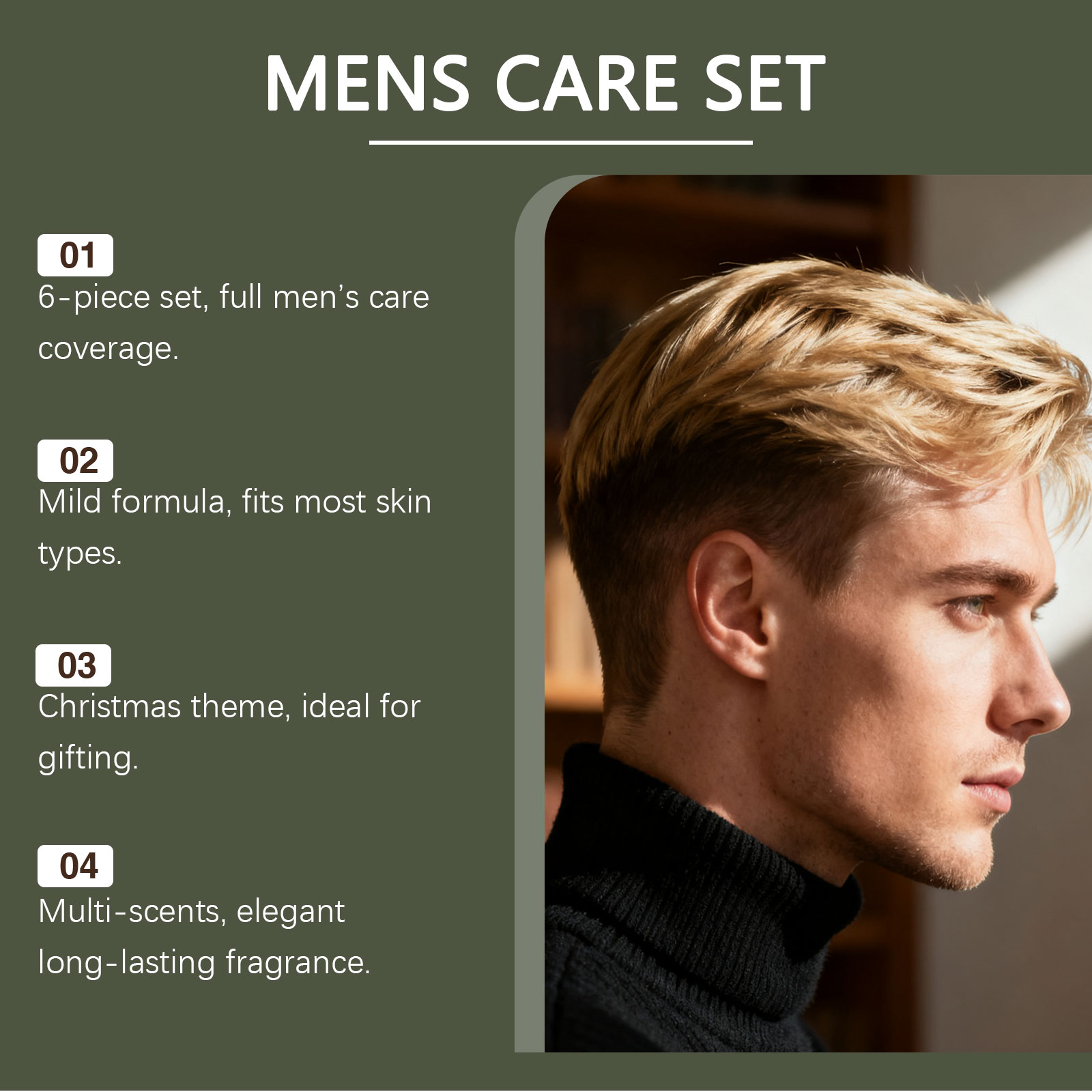 Set Perawatan Pribadi Pria Set - Face Wash Mens ulasan dan harga