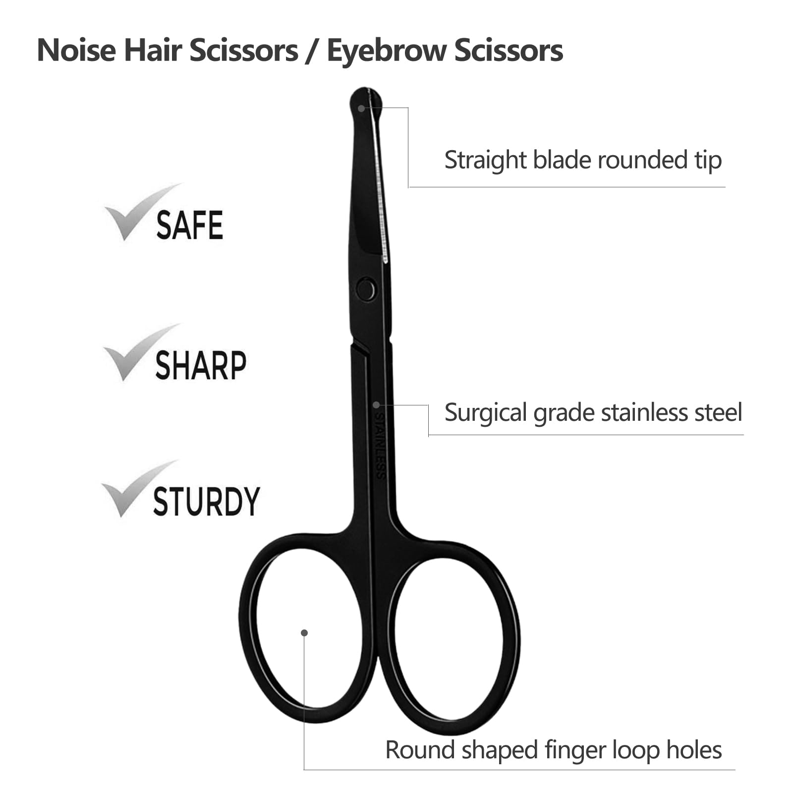 Gunting Alis dengan Sisir Gunt - Men'S Grooming Facial ulasan dan harga