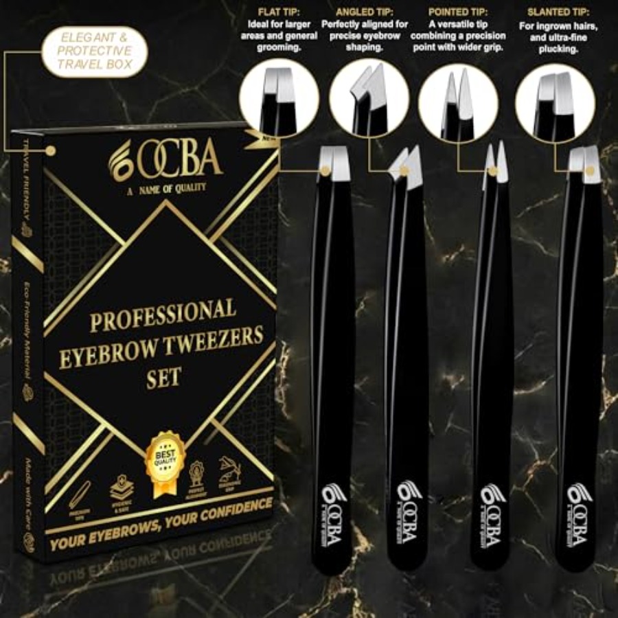 4 Buah Pinset untuk Rambut Waj - Men'S Grooming Facial ulasan dan harga
