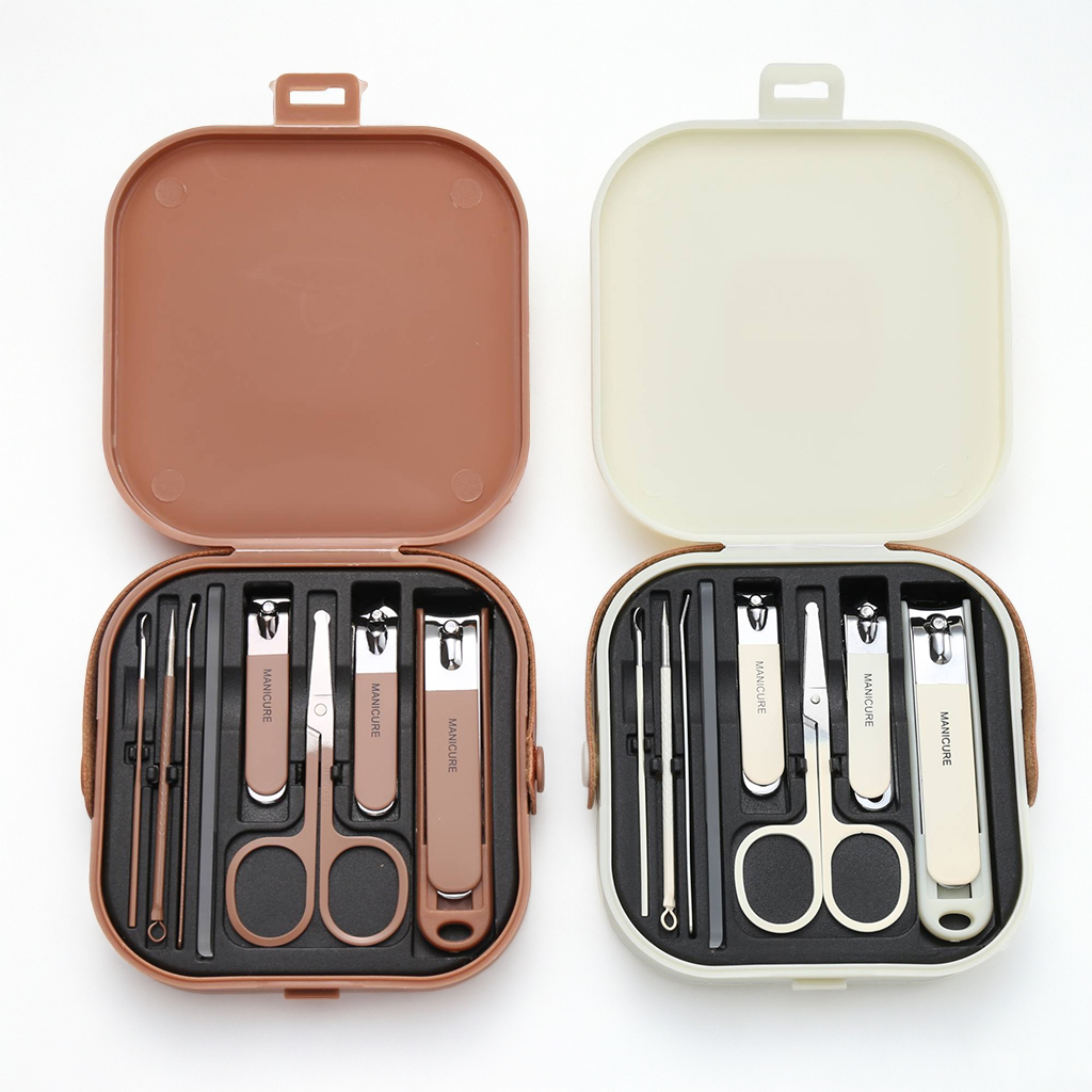 Kit Perawatan Kuku Set Manikur - Mens Grooming Kit Case ulasan dan harga