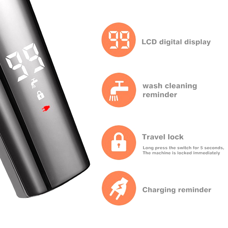 Kemei alat cukur rambut All In - Men'S Grooming Hair And Body Wash ulasan dan harga